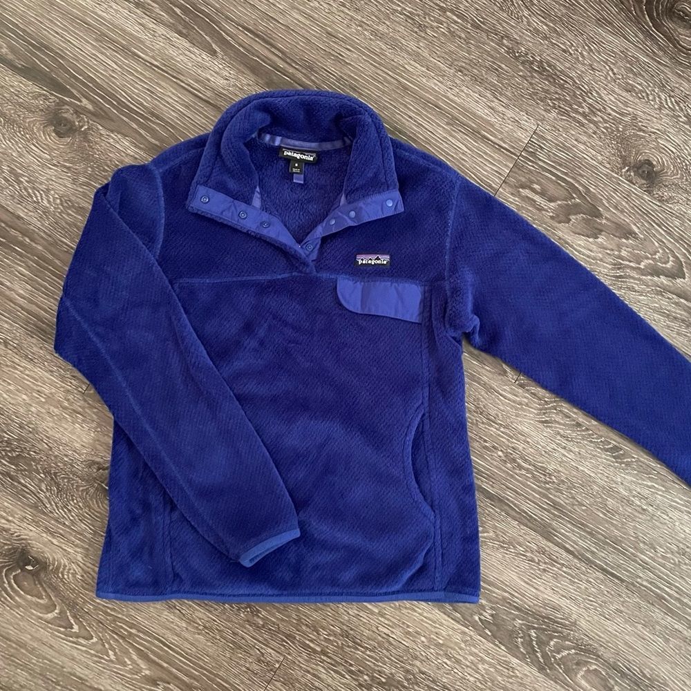 patagonia fleece snap pullover